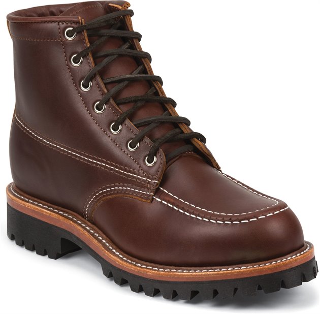 Chippewa Boots Fengal Tan in Medium Brown Chippewa Boots Mens